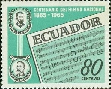 100 years of national anthem of Ecuador