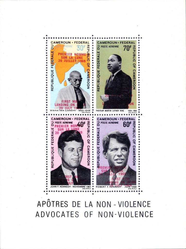 Apostles of Peace – Moon Landing Overprint