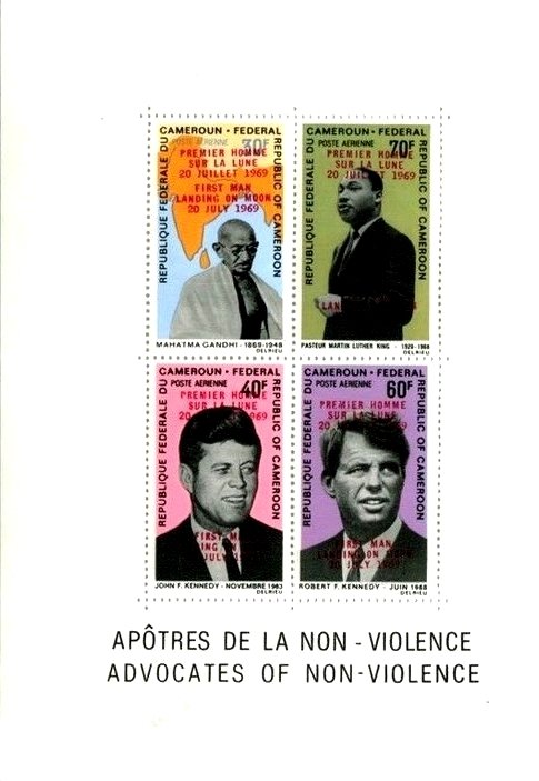 Apostles of Peace – Moon Landing Overprint