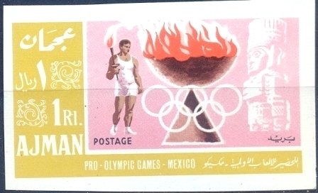 Olympic Fire, Olympic runner with torch