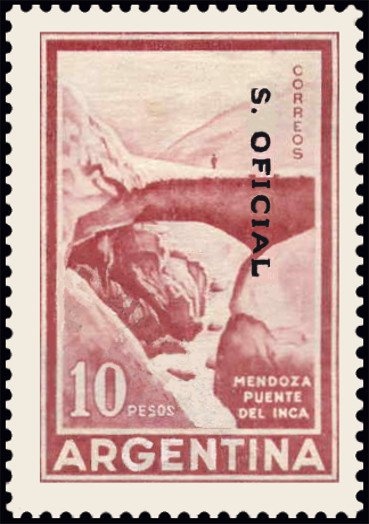 Inca Bridge, Mendoza, ovpt.