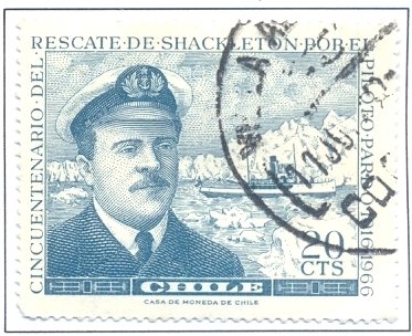 Captain Luis Pardo and scout ship "Yelcho"