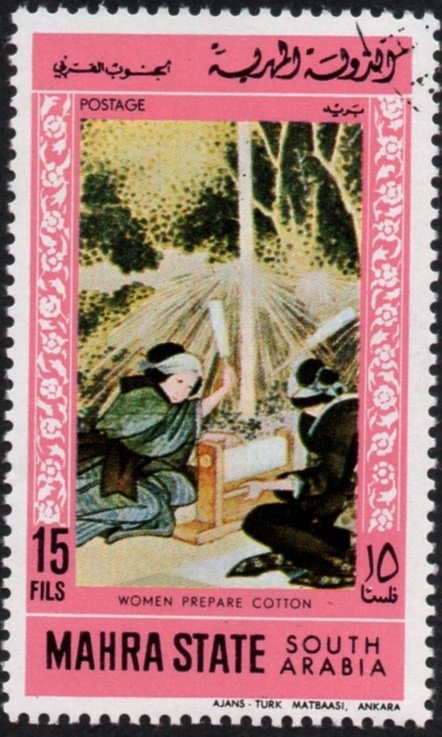 Women Prepare Cotton