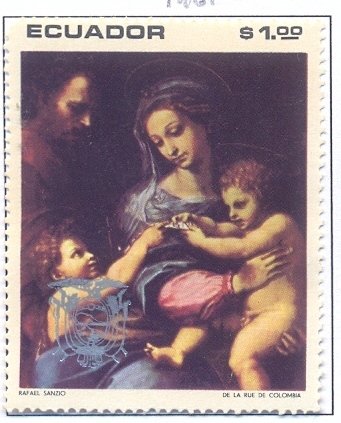 Holy Family. by Raphael