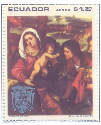 Madonna; Bonifacio Veronese