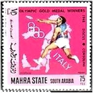 Discus Throwing, Consolini (1948)