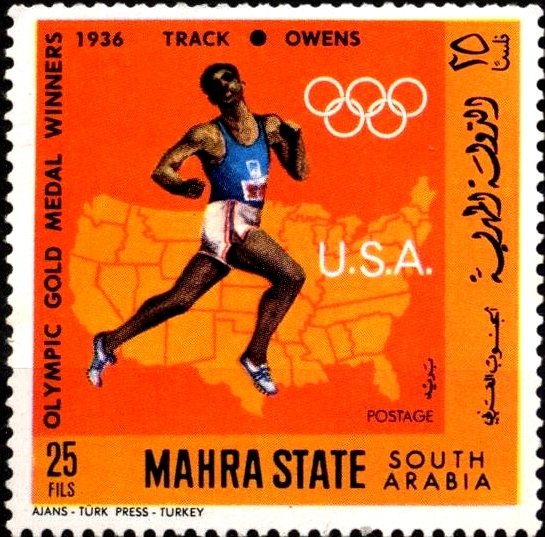 Running (1936) - James Cleveland Owens (1913-1980)
