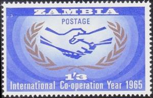 Stamp, Emblem, Zambia,  