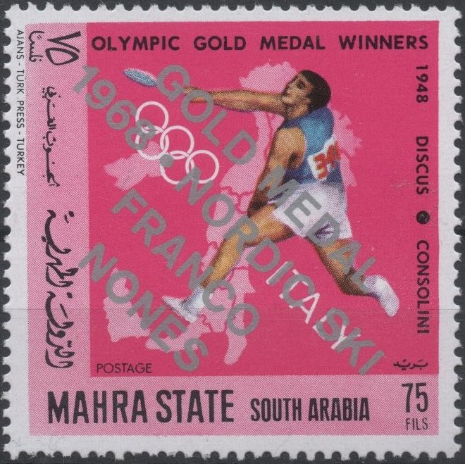 Discus Throwing, Consolini (1948)