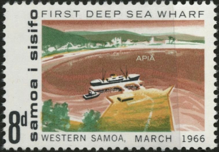 Apia harbor