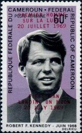 Robert F. Kennedy – Moon Landing Overprint