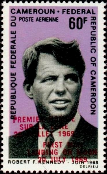 Robert F. Kennedy – Moon Landing Overprint