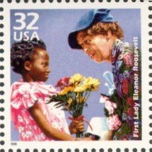 Stamp, Century-1930's: Eleanor Roosevelt, United States of America,  