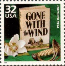 Stamp, Century-1930's: Gone With The Wind, United States of America,  