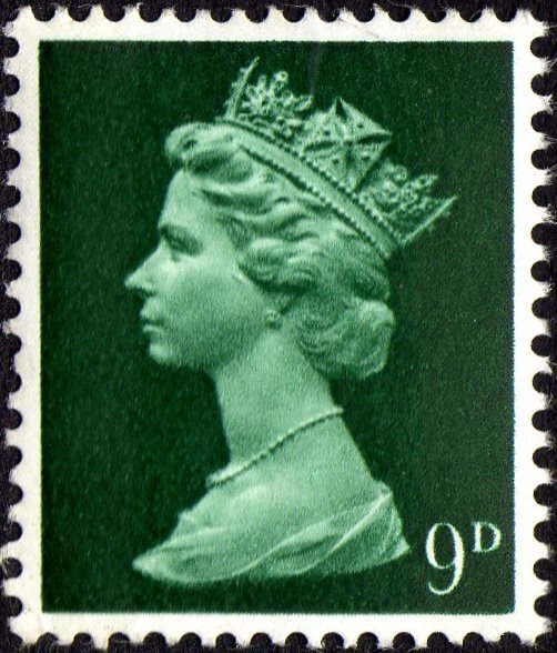 Queen Elizabeth II - Predecimal Machin