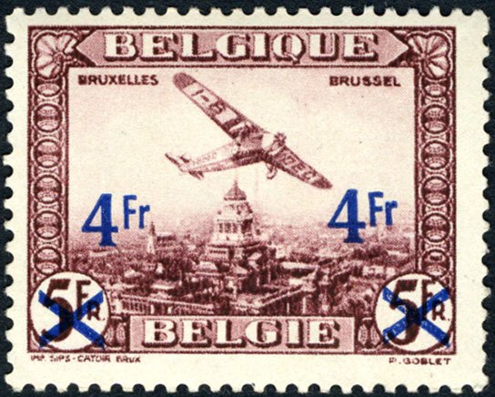 Aircraft over Brussels