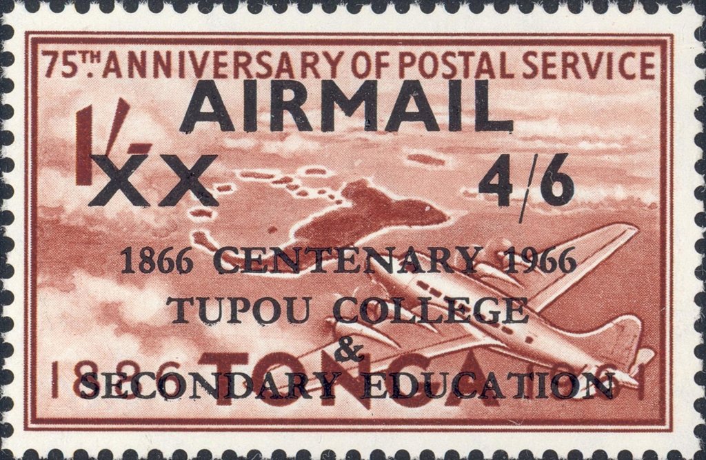 Plane over Tongatabu (4sh6p)