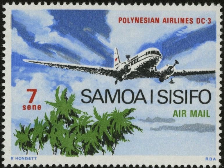 Polynesian Airlines DC-3.