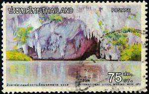 Stamp, Lod cave, Phangnga, Thailand,  