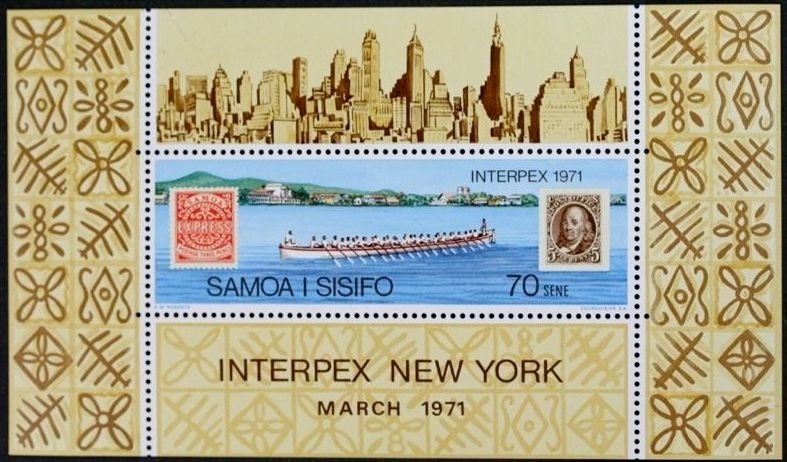 INTERPEX, 13th Intl. Stamp Exhib.,