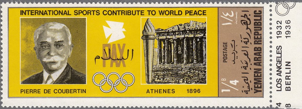 Pierre de Coubertin, Athens 1896