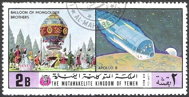 Balloon of Mongolfier brothers, Apollo 8