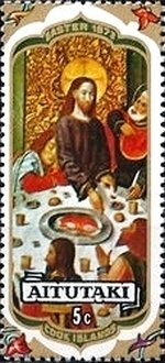 Last Supper, by Master of Amiens. No. 64b, Condemnation of C