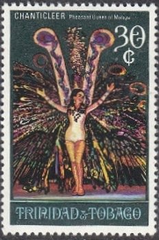 Stamp, Chanticleer, Trinidad and Tobago,  