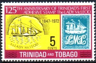 Trinidad's first stamp – The Lady McLeod