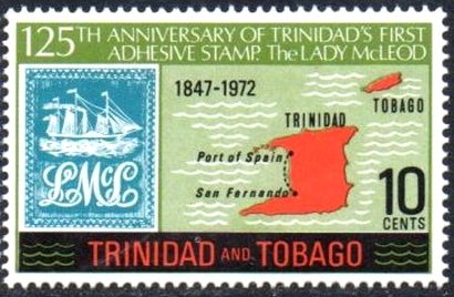 Trinidad's first stamp – The Lady McLeod