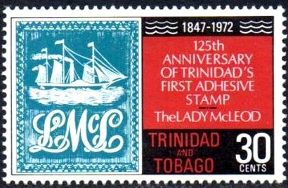 Trinidad's first stamp – The Lady McLeod