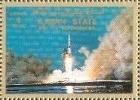 Launch of a rocket