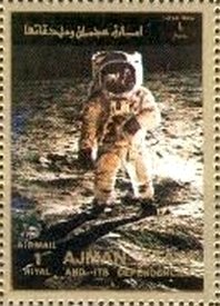 Astronaut on the moon