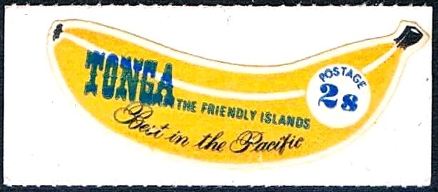 Stamp, Banana, Tonga,  