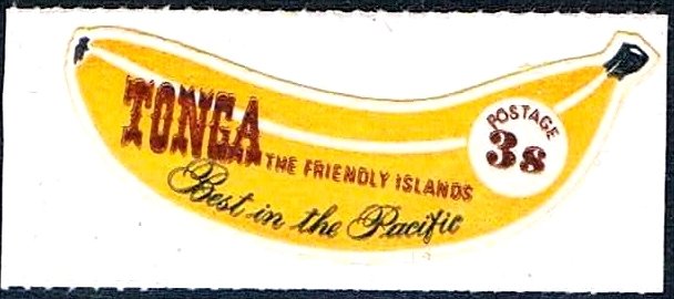 Stamp, Banana, Tonga,  