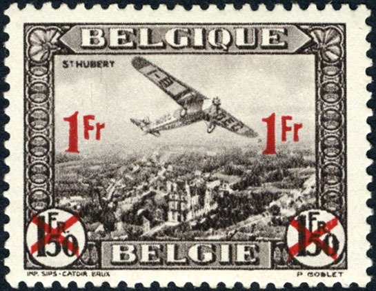 Aircraft over St. Hubert