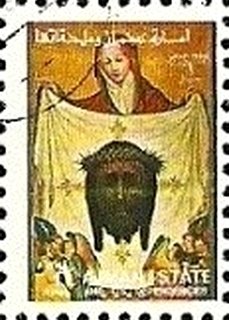 Head of Christ on the Abrasive cloth the veronika