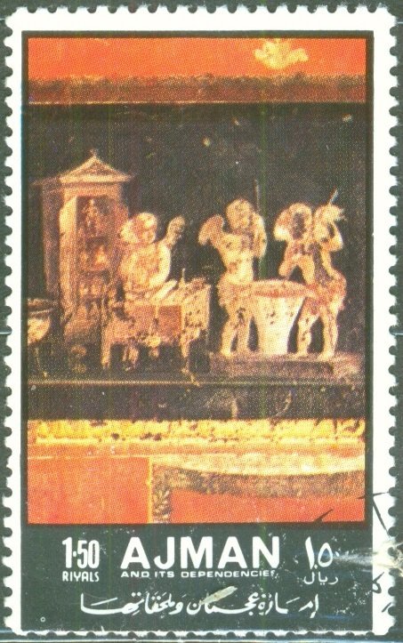 Angels performing craft work