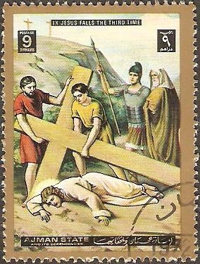 Jesus falls the third time