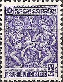 Apsaras dancing (Angkor-Thom)