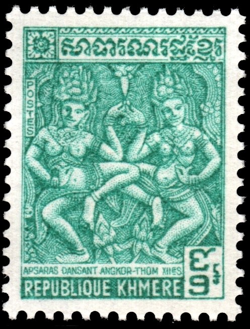 Apsaras dancing (Angkor-Thom)