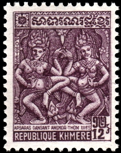 Apsaras dancing (Angkor-Thom)