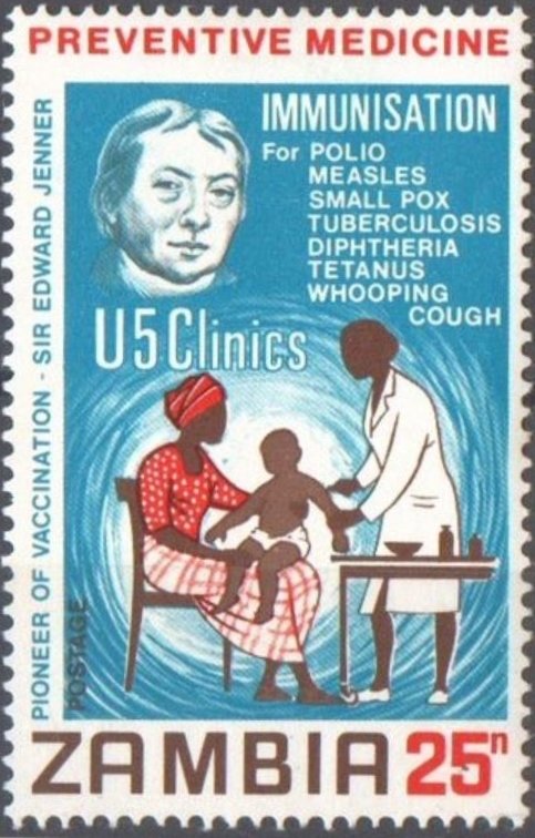 Vaccination, E. Jenner (1749-1823)