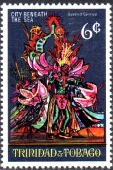 Stamp, City beneath the Sea, Trinidad and Tobago,  