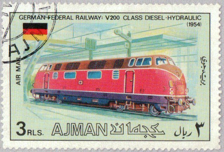 Diesellocomotive V200, Germany 1954