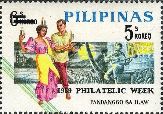 1969 PHILATELIC WEEK-overprint