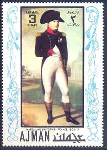 Stamp, Napoleon, Ajman,  , Uniforms