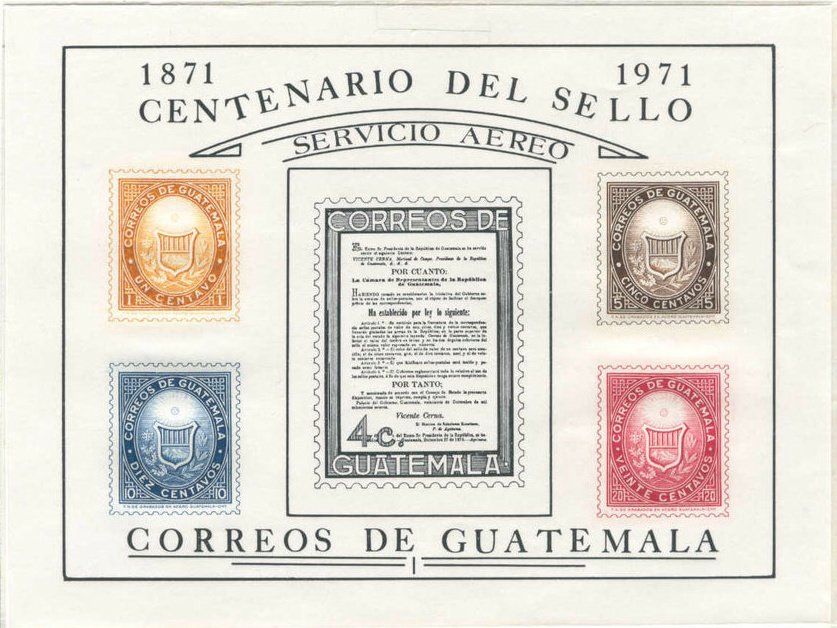 Official Decree of first issue