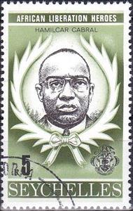 Stamp, Amilcar Cabal, Seychelles,  