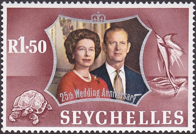 Queen Elizabeth II and Prince Philip, Tortoise and Swordfish